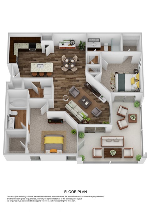 a 1 bedroom floor plan is shown in this image